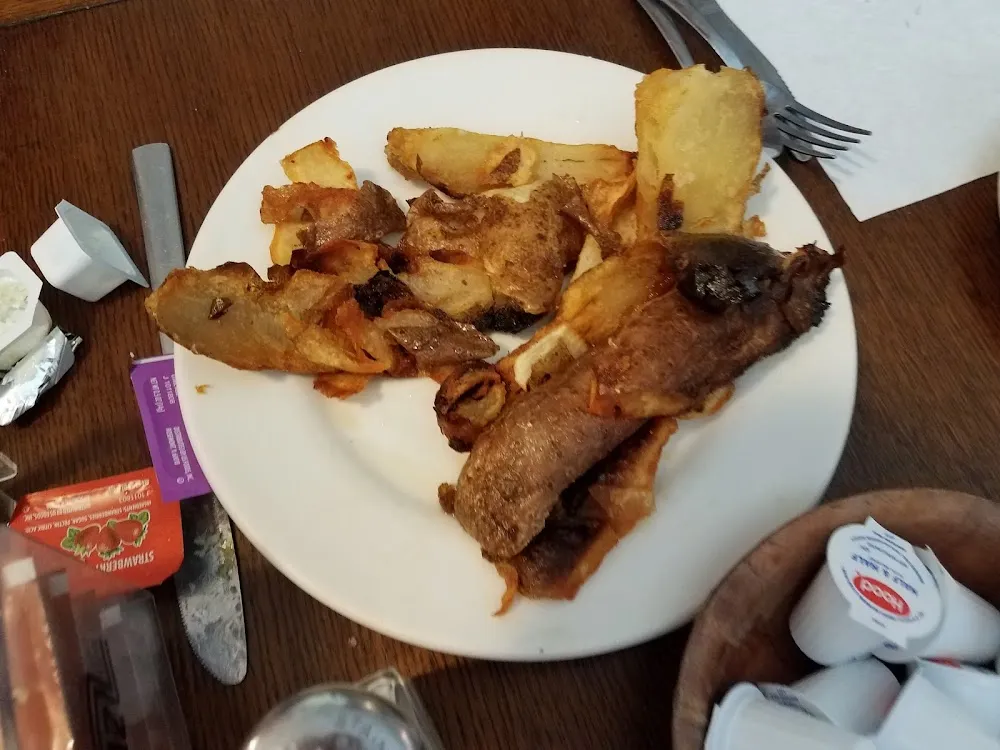 Fried Potato Skins Aka Breakfast Appetizer