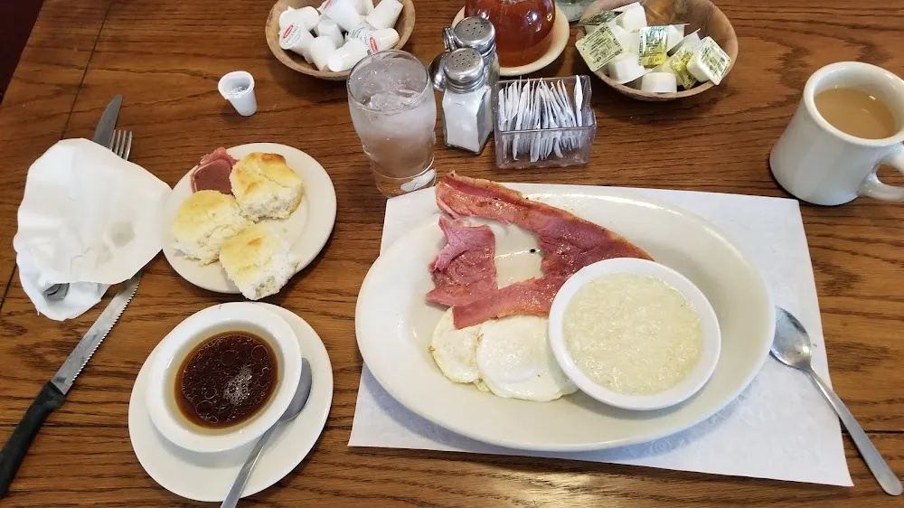 Ham Grits Eggs Red Eye Gravy